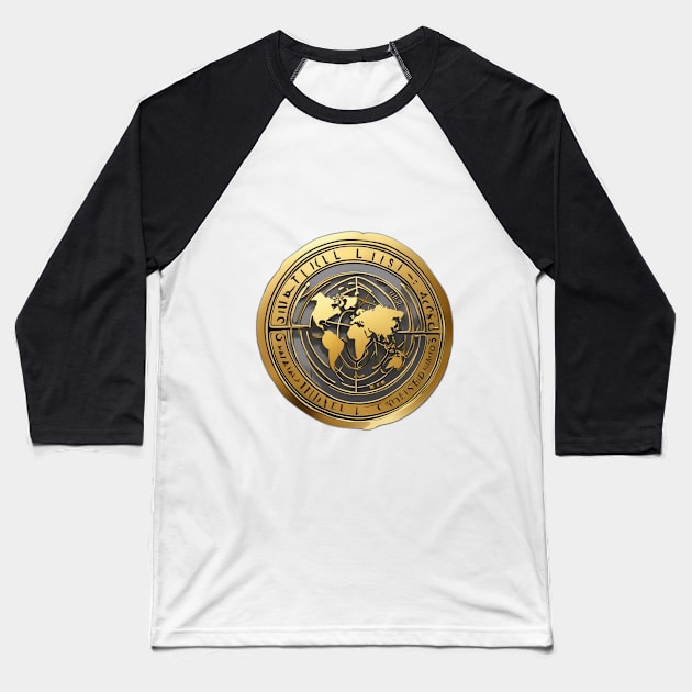 Global Elite Challenge Coin Design No. 853 Baseball T-Shirt by cornelliusy